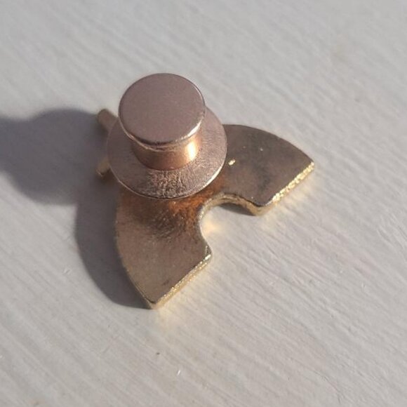 Rainbow Gay Pride Holy Cross Vintage Lapel Pin - Picture 4 of 4